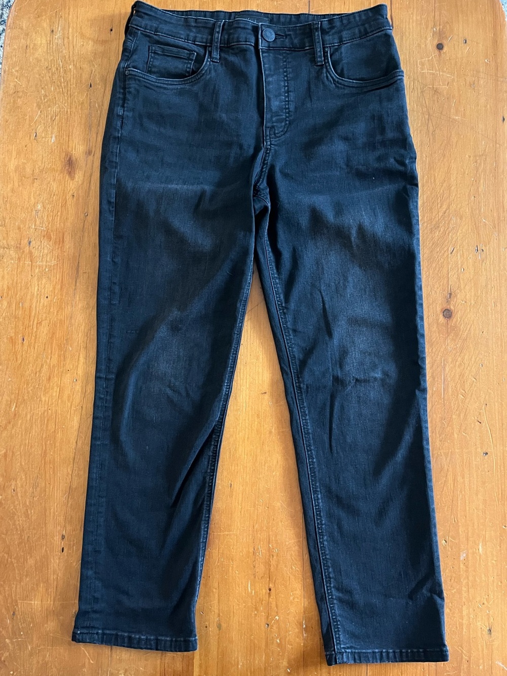 KUT From The Kloth Rachel Fab Ab Mom Jean High Rise Black Denim Jeans